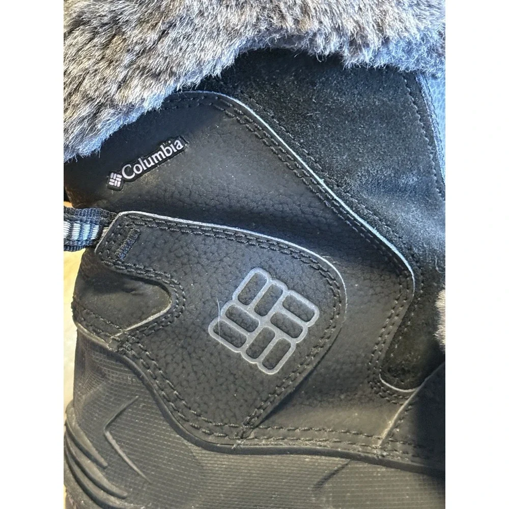 Columbia‎ Women's BL1576-010 Black Winter Snow Boots Size 5 Fur Lined